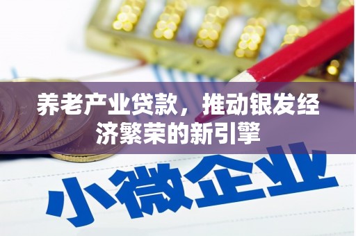 东引养老产业贷款，推动银发经济繁荣的新引擎