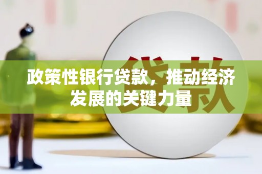 东引政策性银行贷款，推动经济发展的关键力量