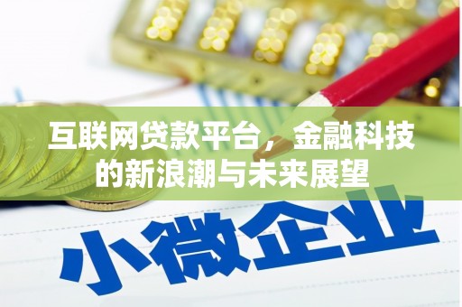 东引互联网贷款平台，金融科技的新浪潮与未来展望