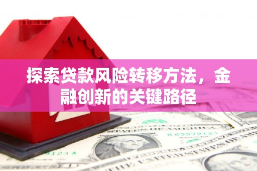 东引探索贷款风险转移方法，金融创新的关键路径